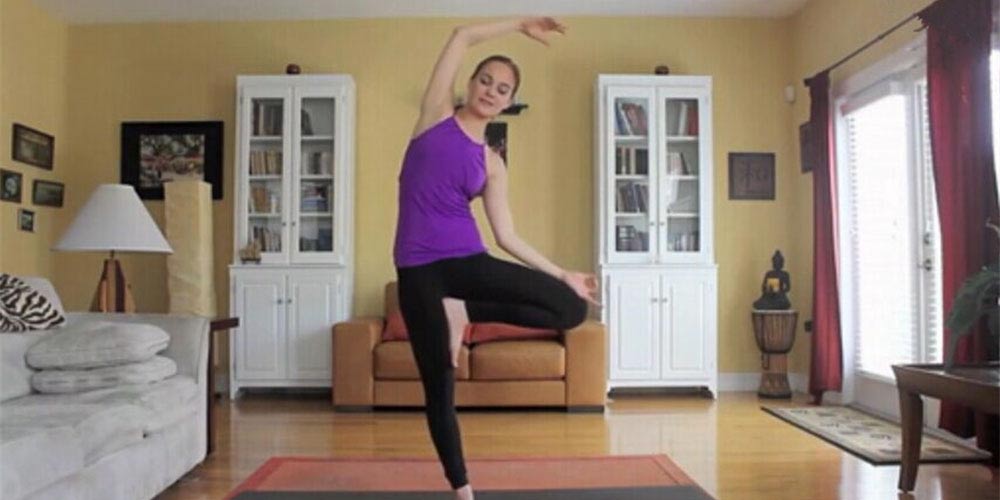 30天瑜伽挑战：平衡姿势瑜伽锻炼