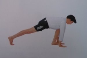 印度瑜伽美肩美臂—四肢支撑式