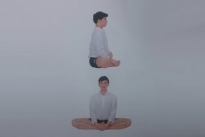 印度瑜伽翘臀瑜伽—束角式