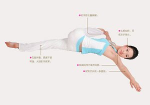 瑜伽体式-单腿仰卧扭脊式