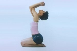 瘦臂瑜伽-坐姿鹫变化式