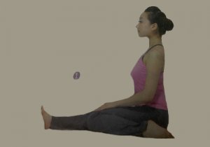 瑜伽体式-单腿跪伸展式