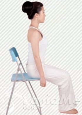 舒缓硬脖子，椅上颈部环绕式1