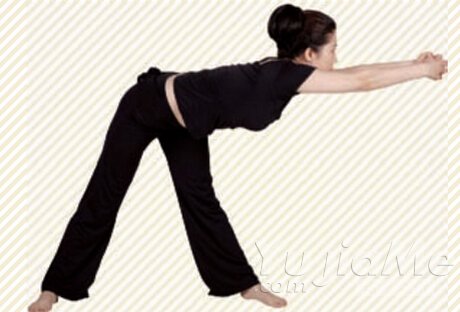 瘦腰瑜伽,乾坤扭转式6