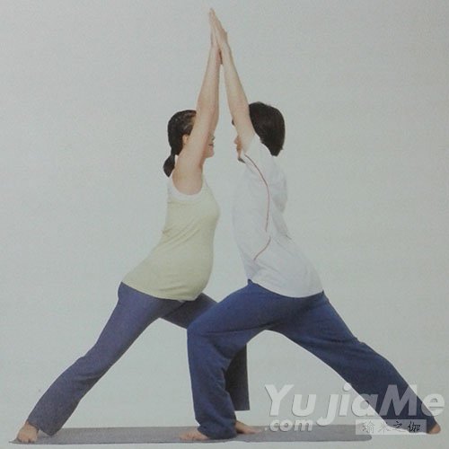 情侣瑜伽之强化腿部肌肉3