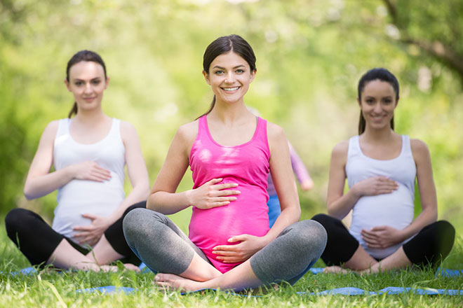 孕期40周瑜伽练习重点