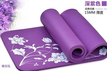 奥义瑜伽垫加厚15mm健身防滑运动