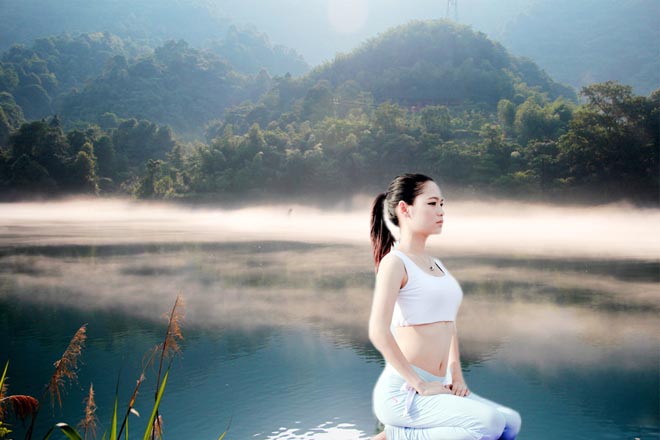 《美人瑜伽》改善肩颈部的美人鱼式