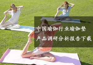 《中国瑜伽行业瑜伽垫产品调研》