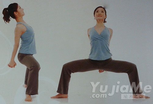 站姿金字塔式进阶动作