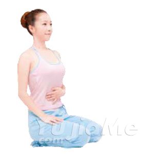 腹式呼吸2