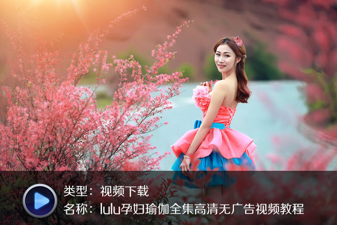 珍藏-lulu孕妇瑜伽系列高清视频合